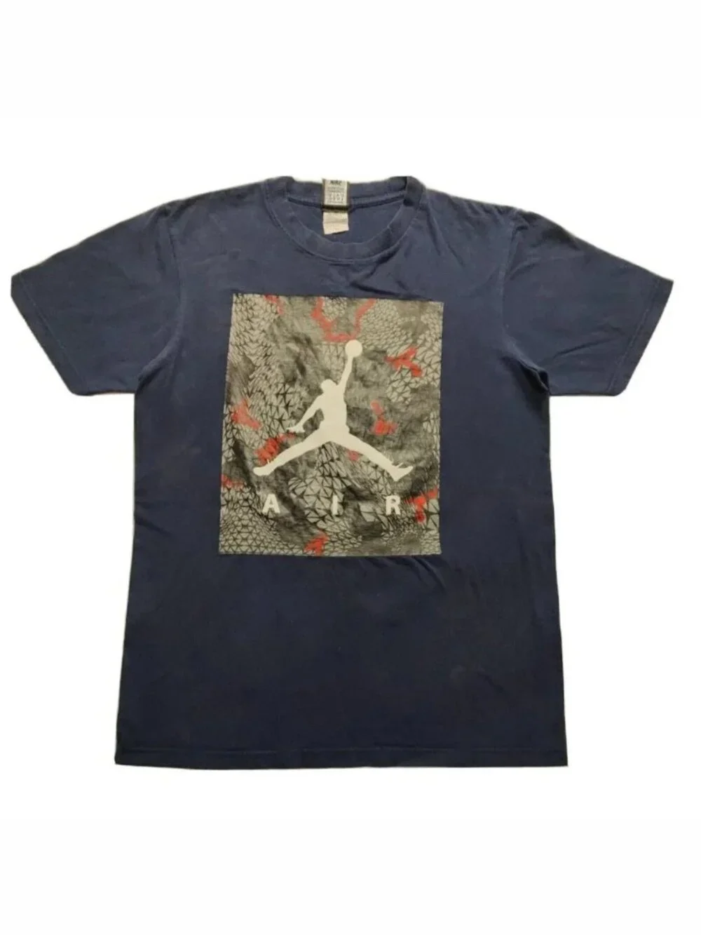 NWOT Nike Air Jordan Eye Chart T-Shirt L - Flight Michael
